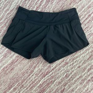 Black lululemon Shorts